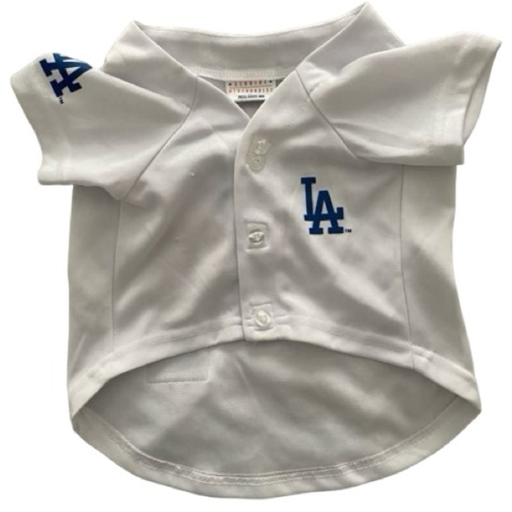 LA Los Angeles Dodgers Baseball Dog Jersey Outfit Small - Picture 2 of 4
